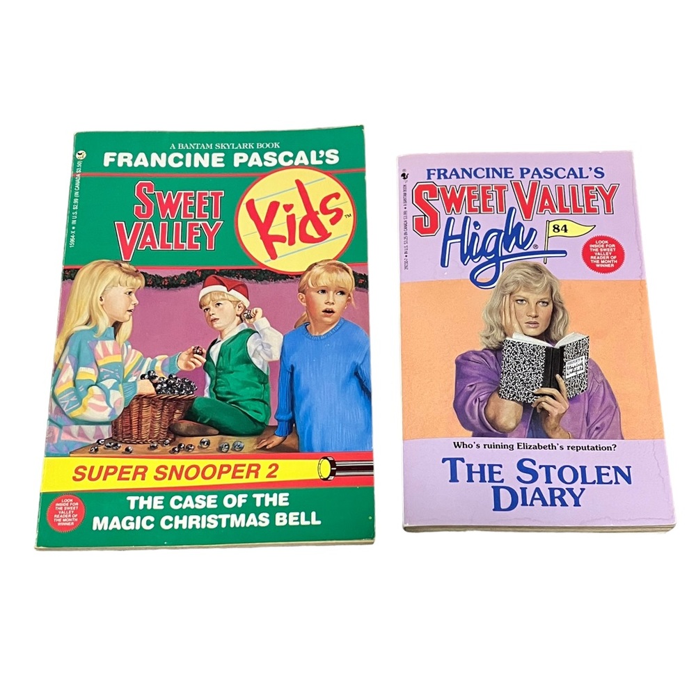 Sweet Valley High & Kids Books Lot of 2